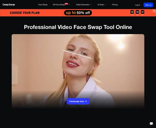 A Review Screenshot of DeepSwap