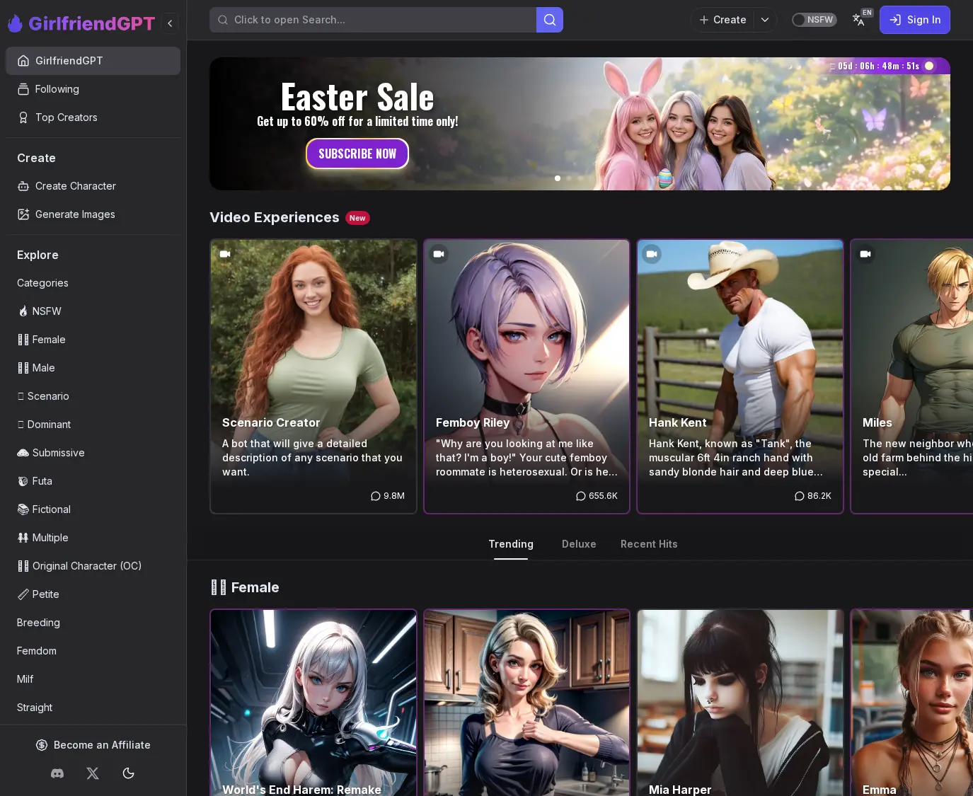 A Review Screenshot of GirlfriendGPT